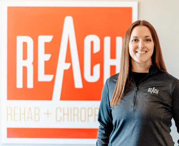 Kasie Lampson, licensed massage therapist at REACH Rehab + Chiropractic in Plymouth, MI