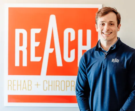 Dr. RJ Burr, founder of REACH Rehab + Chiropractic Performance Center