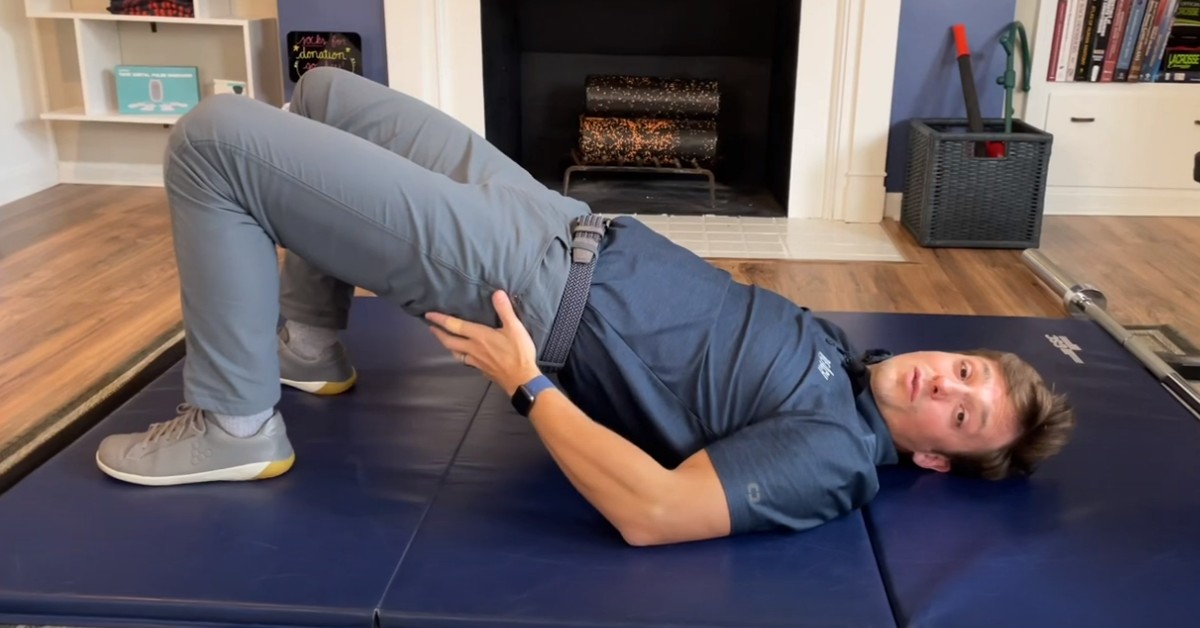 How to Glute Bridge Without Back Pain