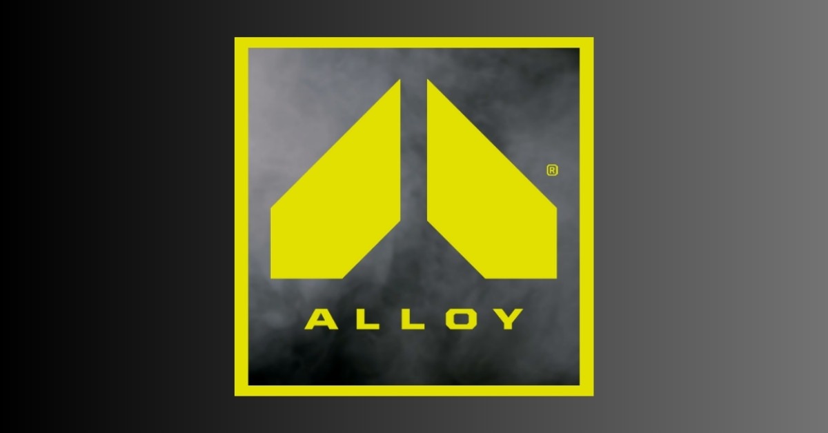 Yellow Alloy Logo With Black and Gray Background | Alloy Personal Training in Northville, MI | REACH Rehab +Chiropractic