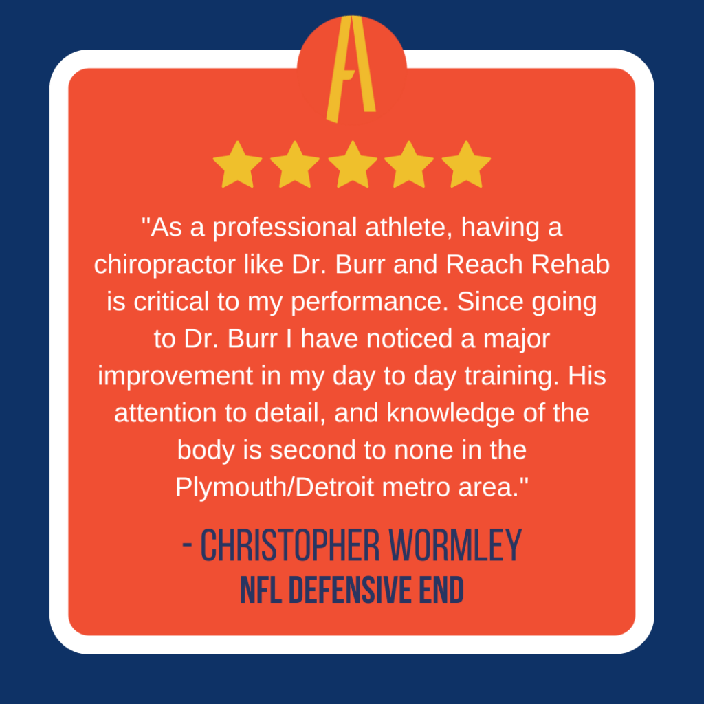 Review of chiropractic, rehab, and performance by Chris Wormley, NFL Defensive End