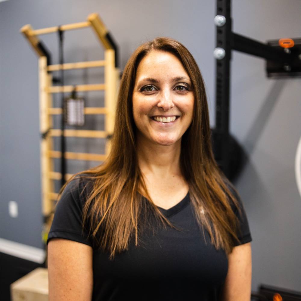 Kasie Lampson, a licensed massage therapist