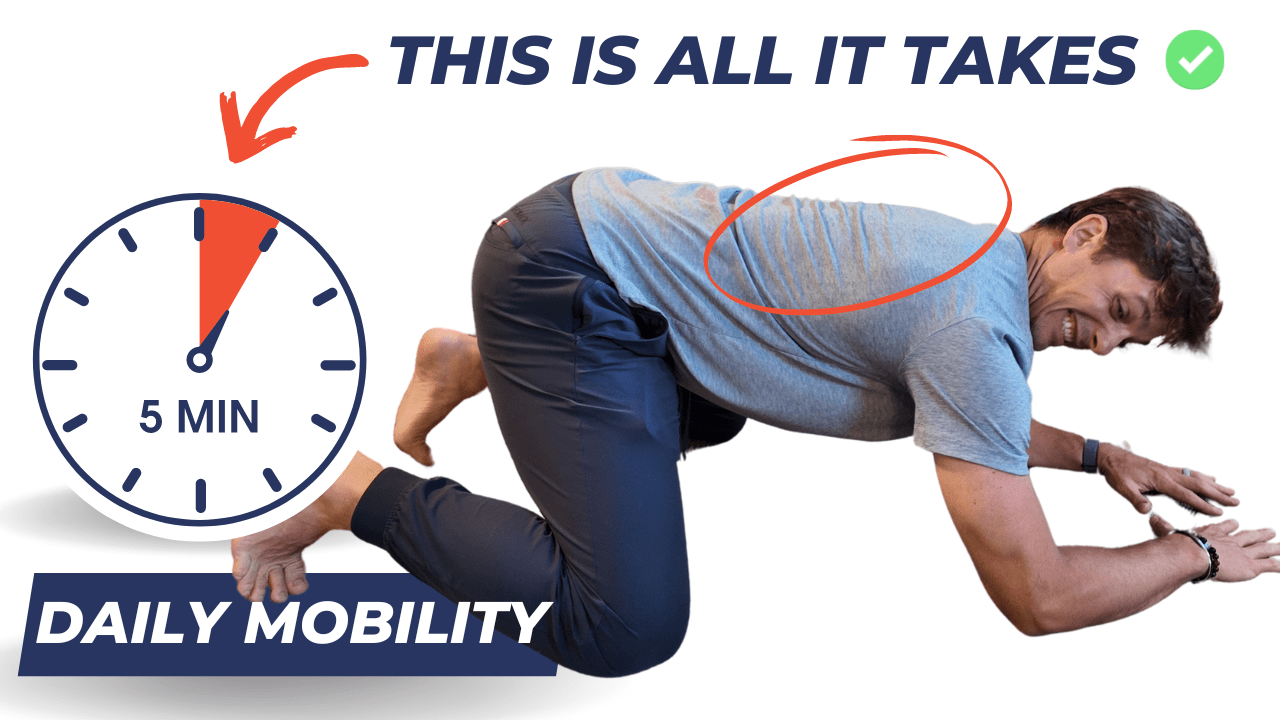 5-Minute Daily Mobility Routine to Relieve Mid-Back (Thoracic) Pain